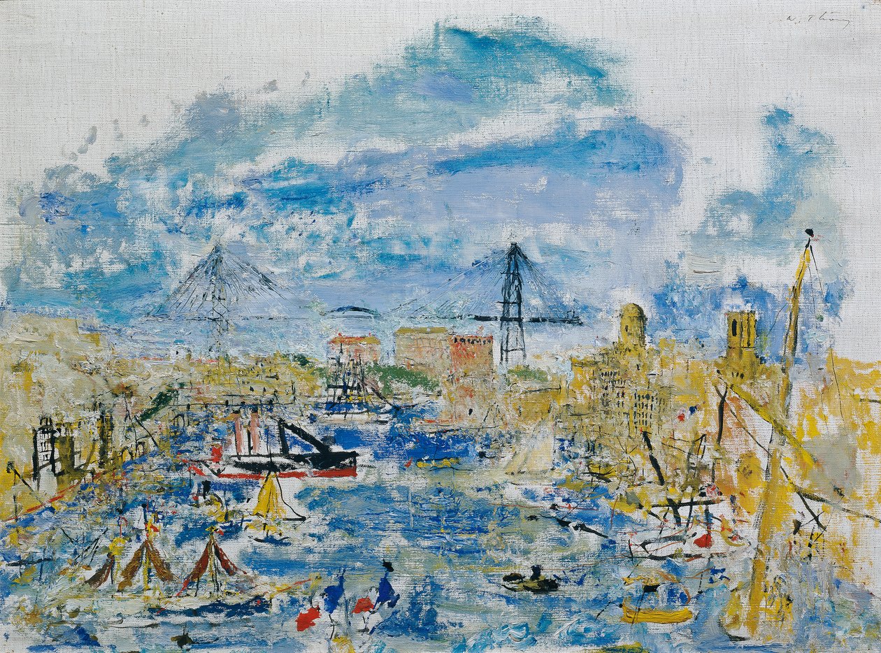 Přístav Marseille od Wilhelm Thöny