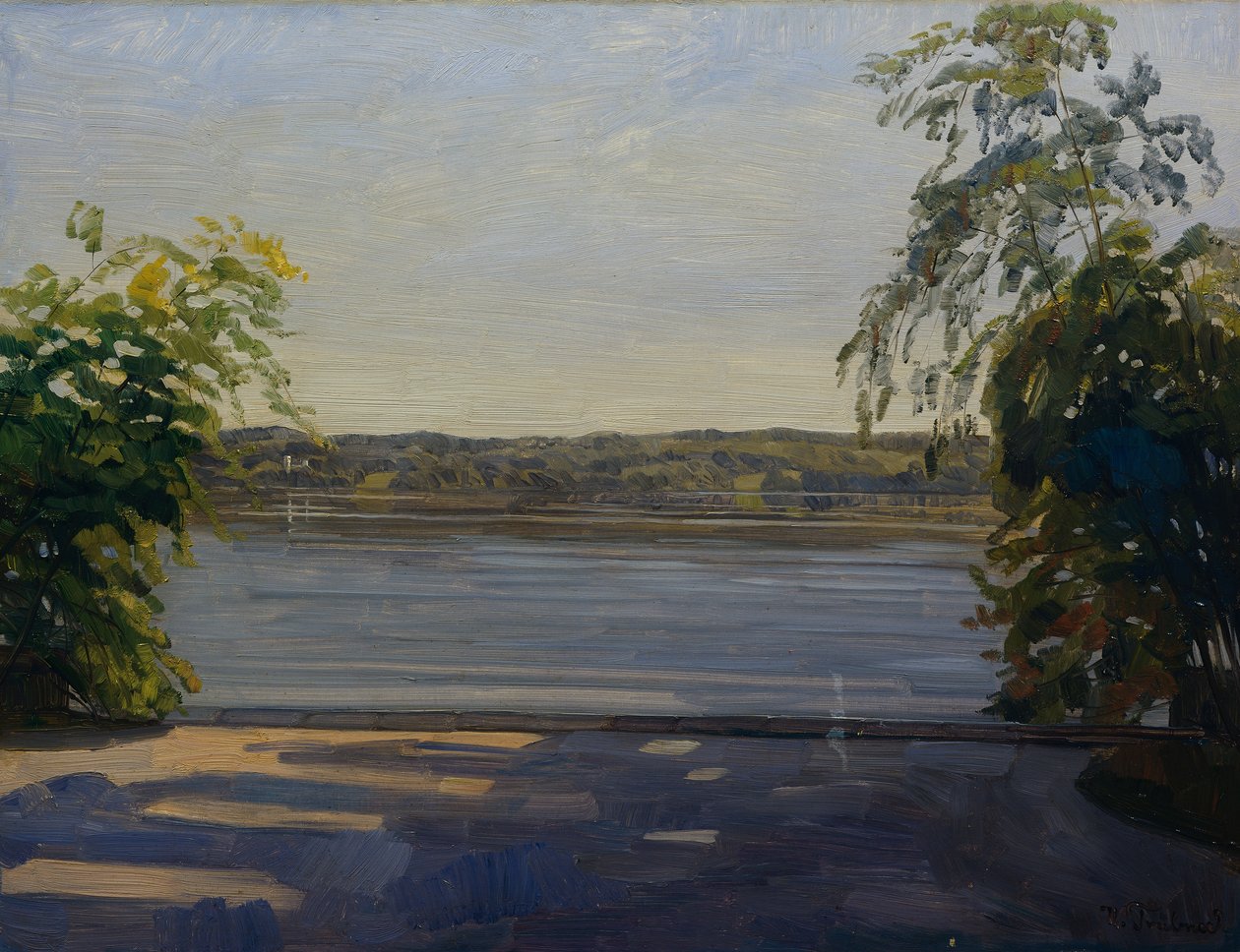 Starnberger See od Wilhelm Trübner