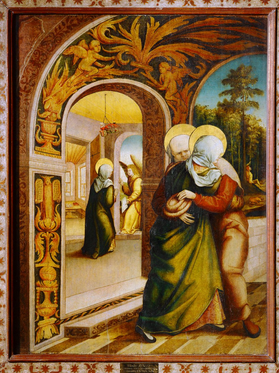 La Rencontre a la Porte Doree - Setkání Anny ... od Wilhelm Ziegler