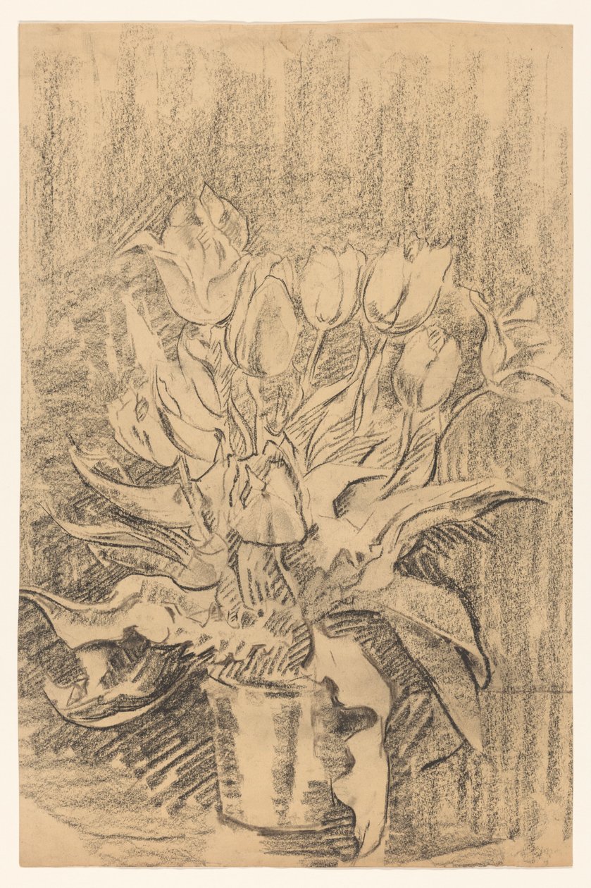 Váza s tulipány od Wilhelmus Johannes Steenhoff
