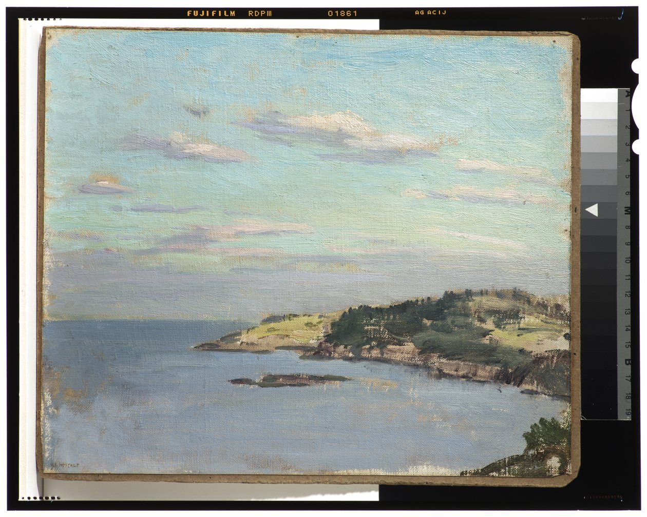 Námořní skica, 1908 od Willard Leroy Metcalf