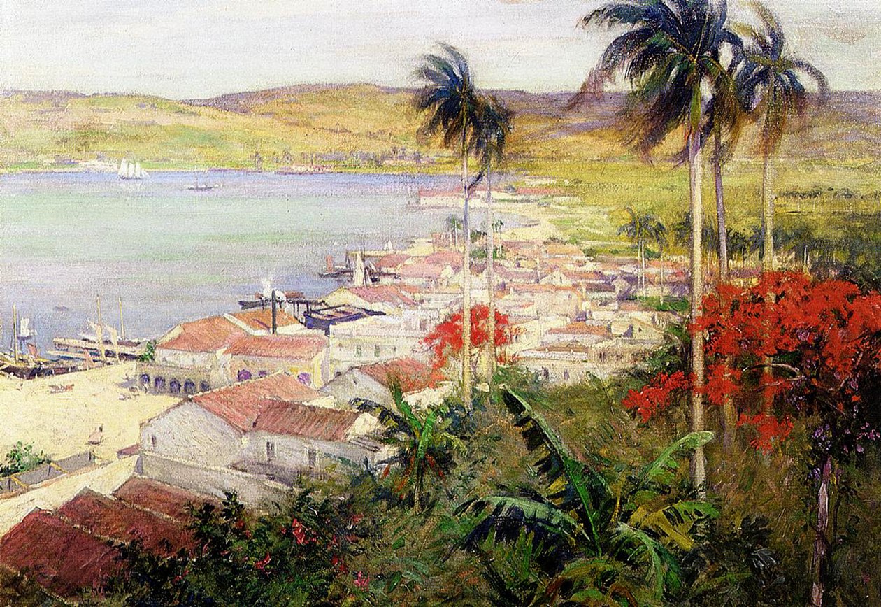 Přistání, 1904 od Willard Leroy Metcalf