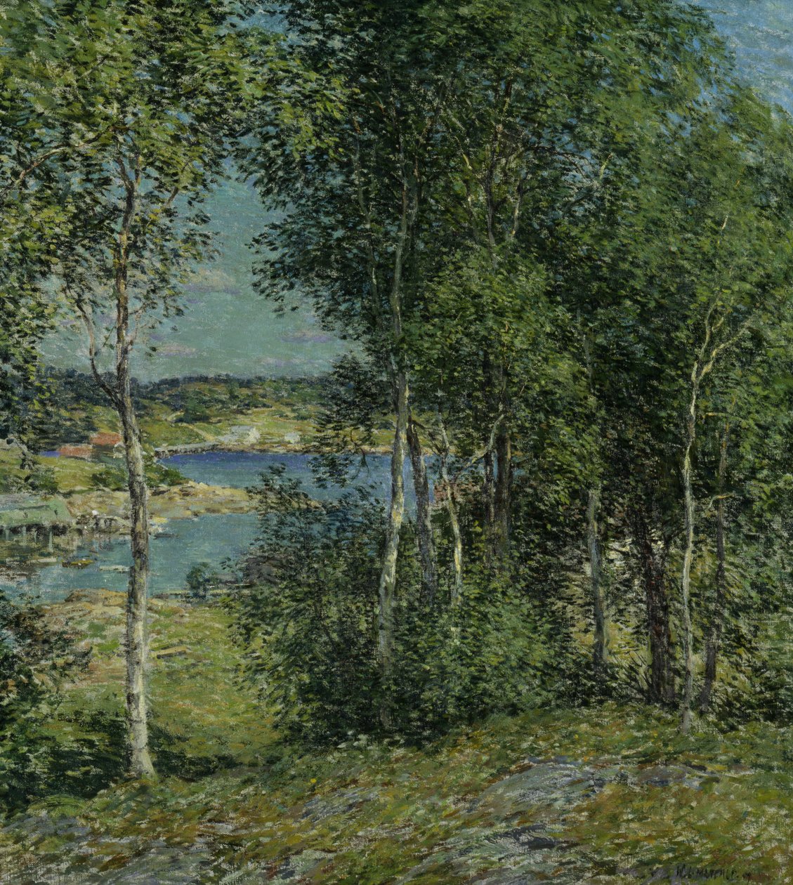 Rodina břízy, 1907. od Willard Leroy Metcalf