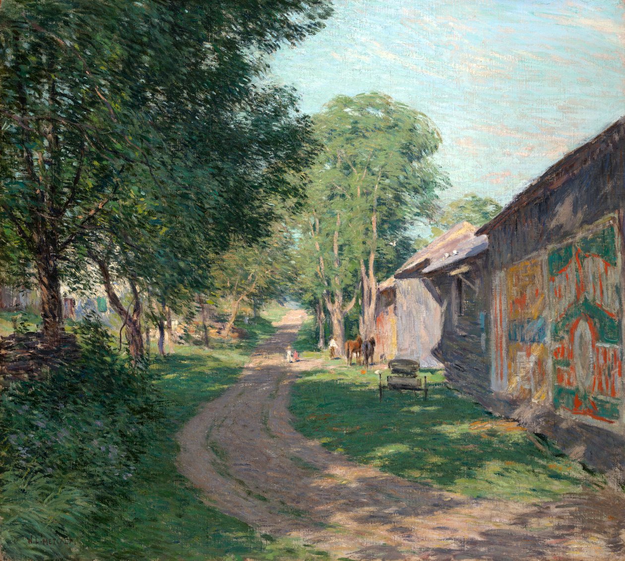 Svatojánské stíny od Willard Leroy Metcalf