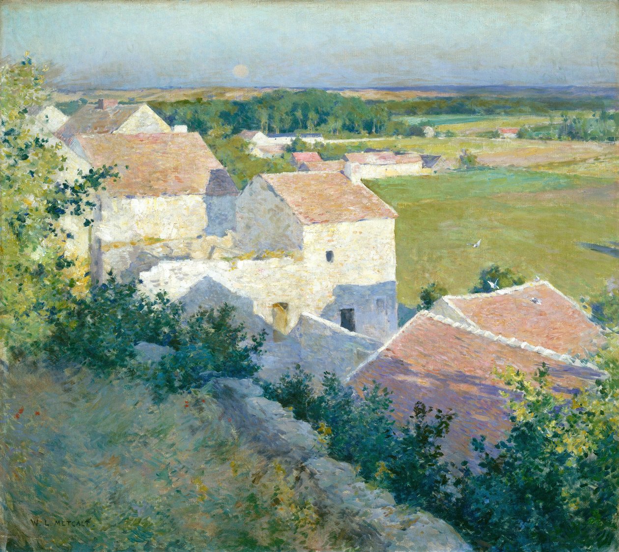 Svatojánský soumrak od Willard Leroy Metcalf