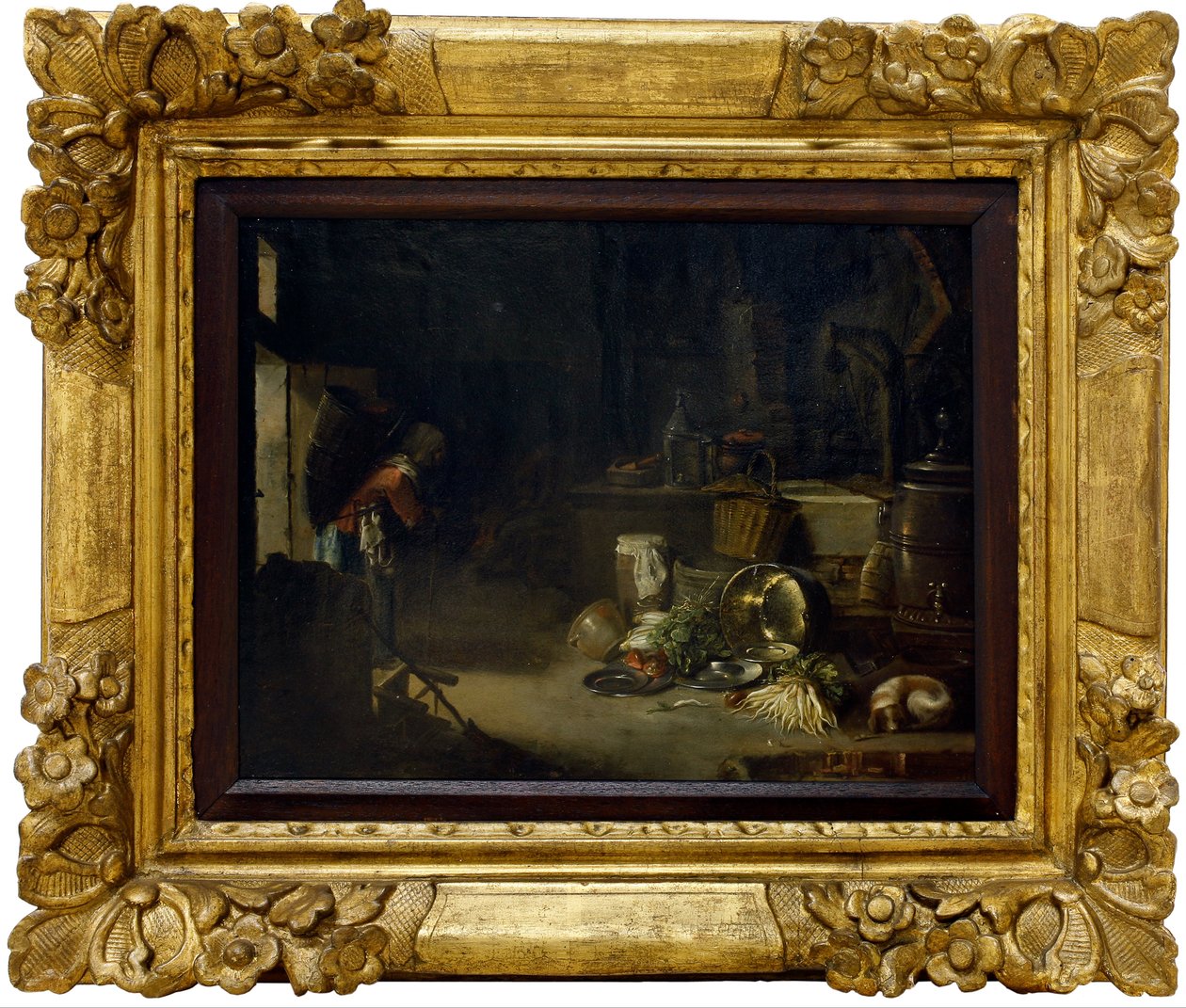 Interiér kuchyně od Willem Kalf