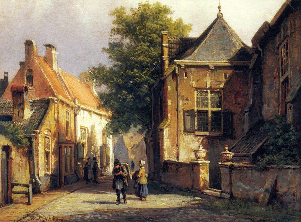 V Amsterdamu od Willem Koekkoek