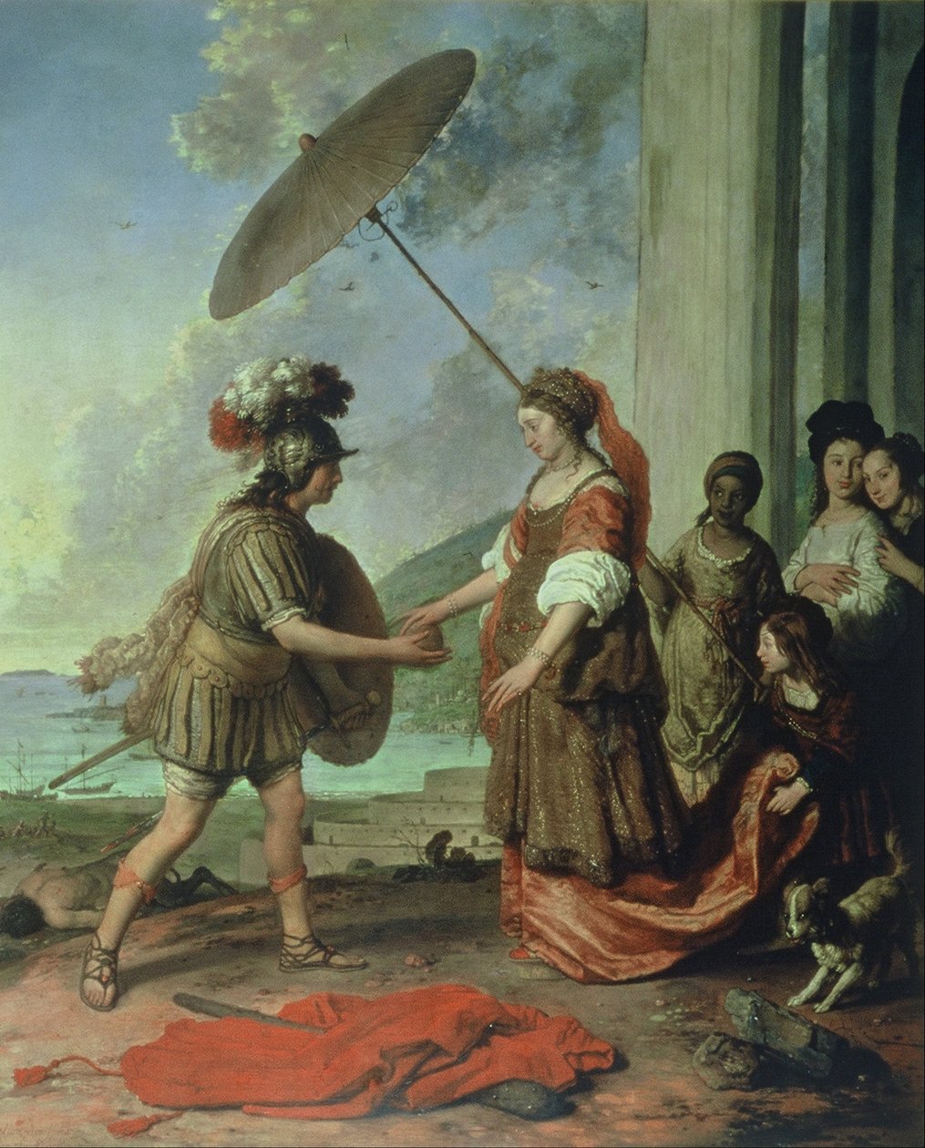 Theseus a Ariadne od Willem Strijcker