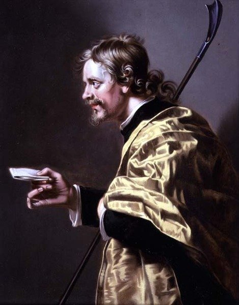 Portrét pastýře, cca 1630 (panel) od Willem Van Odekercken