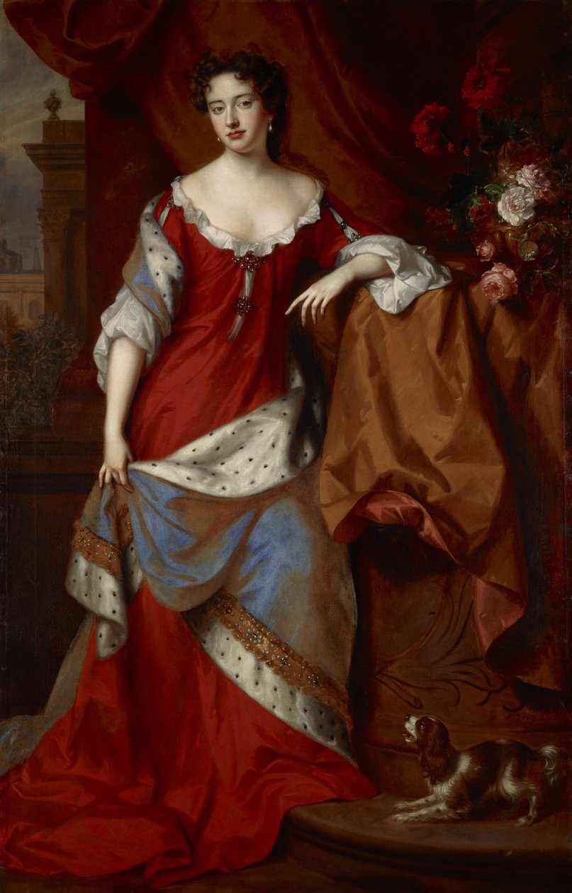 Královna Anna, když princezna Dánska od Willem Wissing