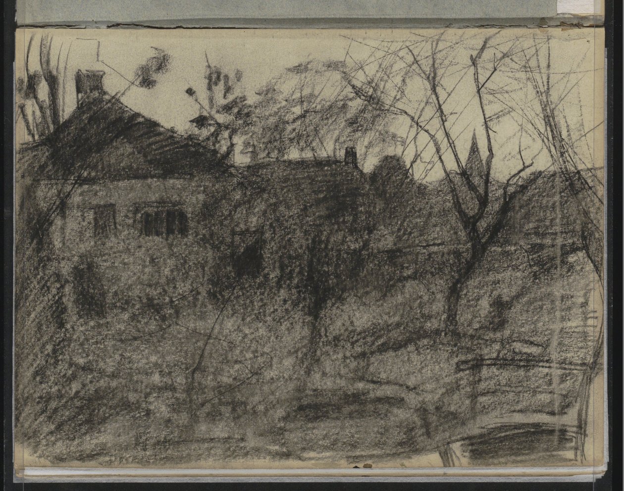 Krajina města, pravděpodobně Diepenheim od Willem Arnoldus Witsen