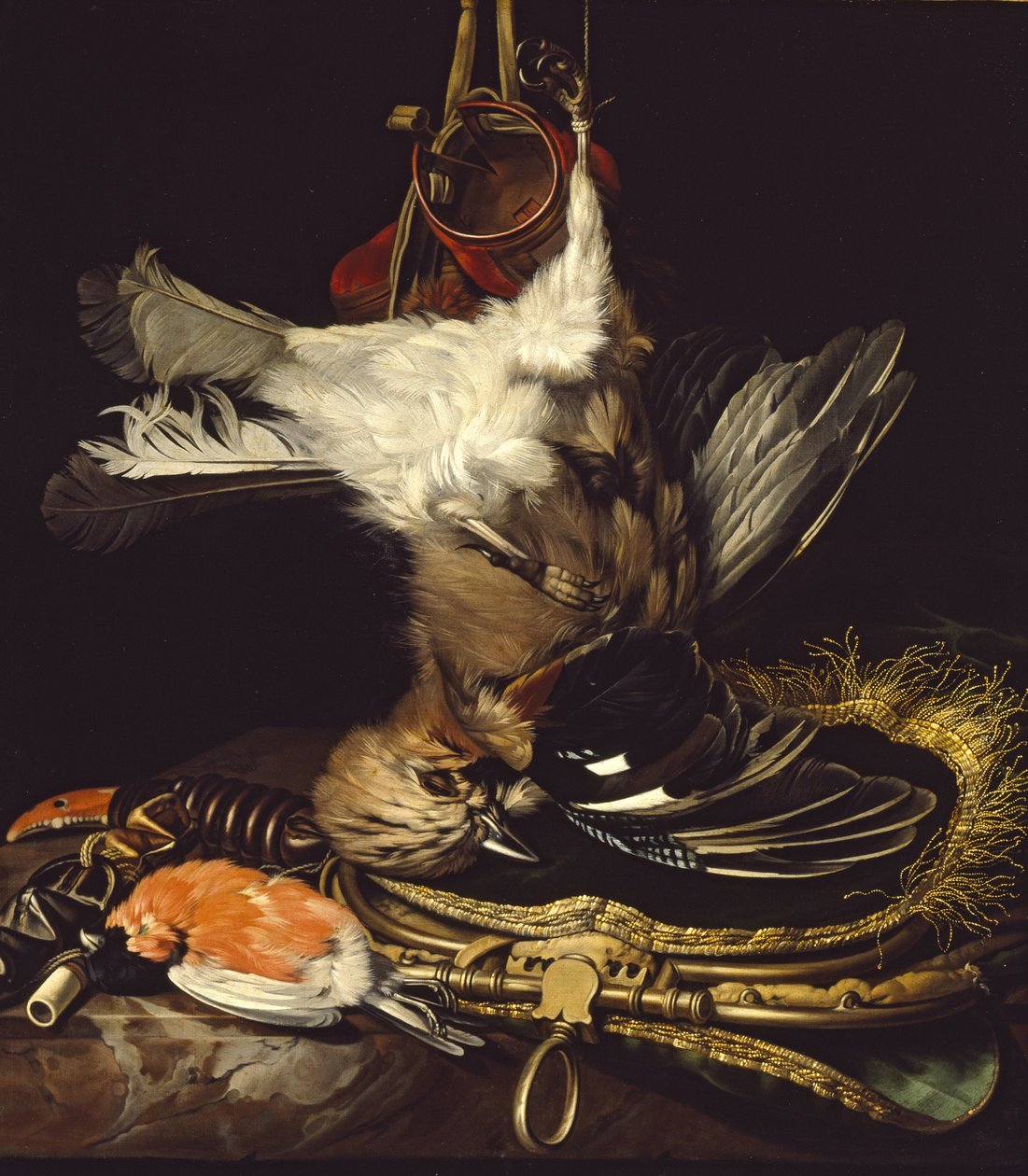 Zátiší s mrtvým Jayem od Willem van Aelst