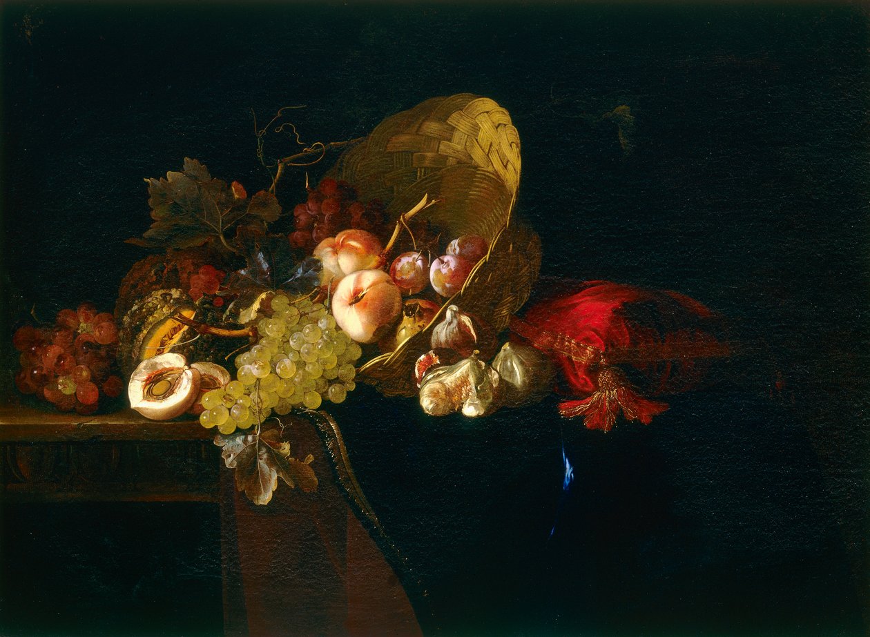 Zátiší s ovocem od Willem van Aelst