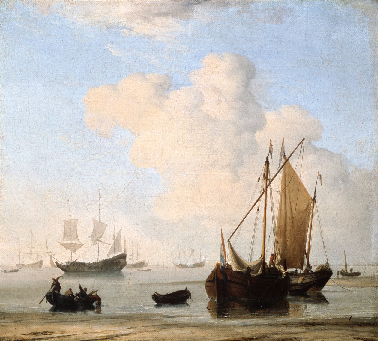 Klid od Willem van de Velde the Younger