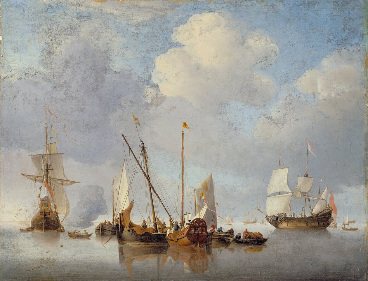 Klid od Willem van de Velde the Younger