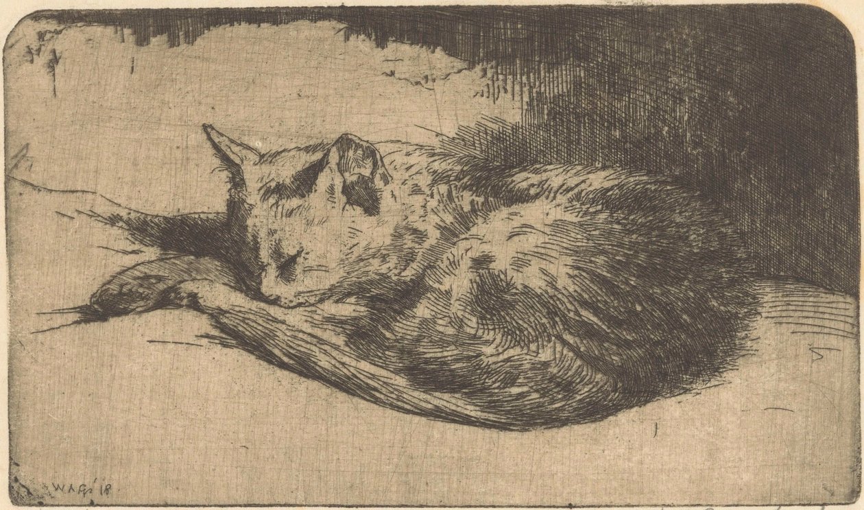 Mimi (původní název na objektu) od Willem Adrianus Grondhout (signed by artist)