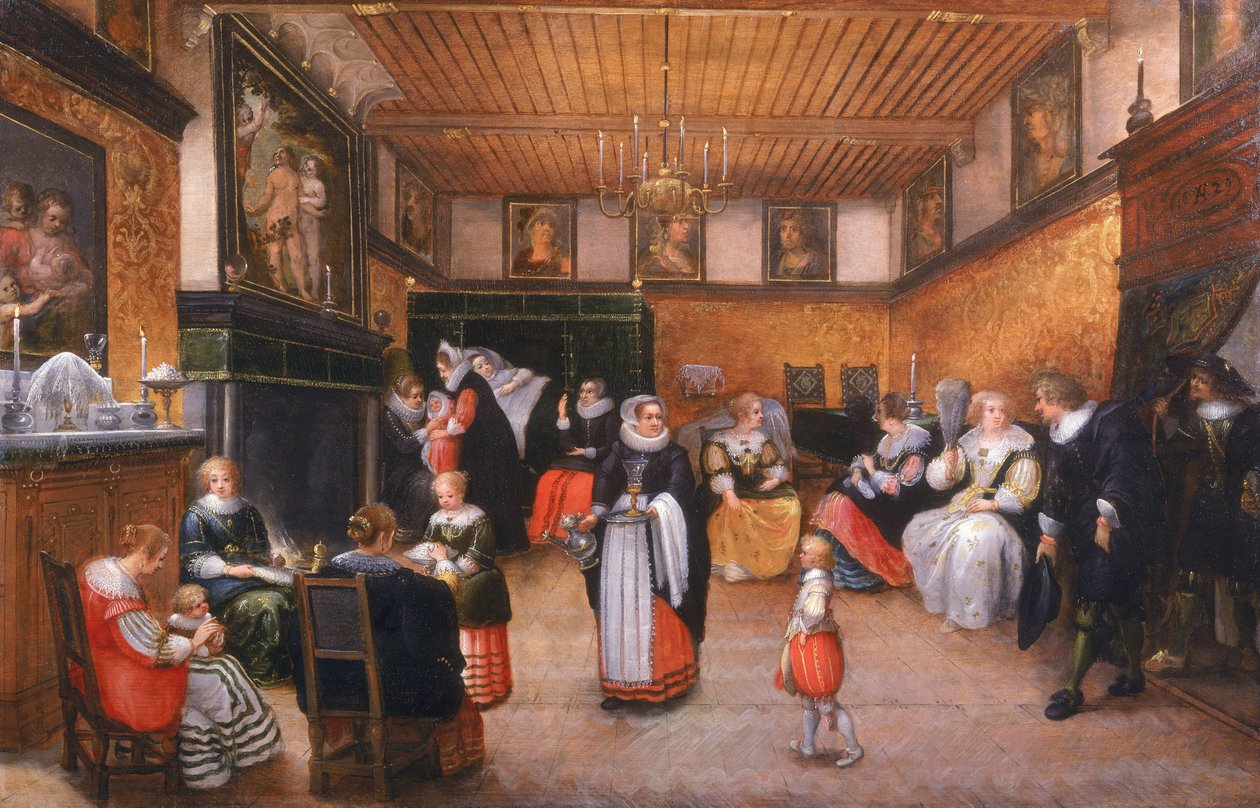 Den narození, 1629 od Willem Anthonissone Anthonis