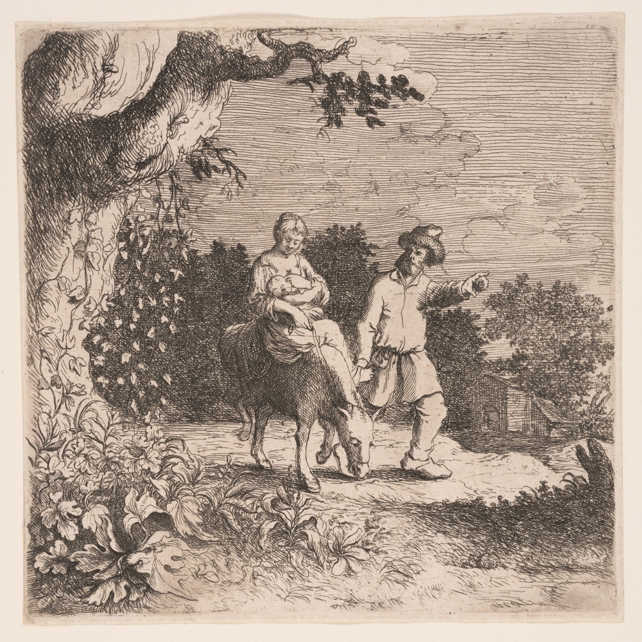 Útěk do Egypta od Willem Basse