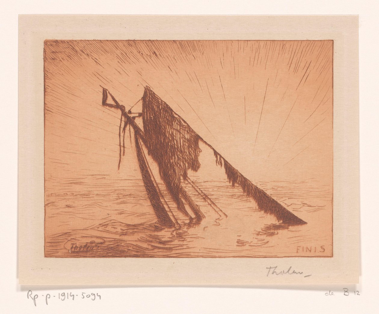 Finis (původní název na objektu) od Willem Bastiaan Tholen (signed by artist)