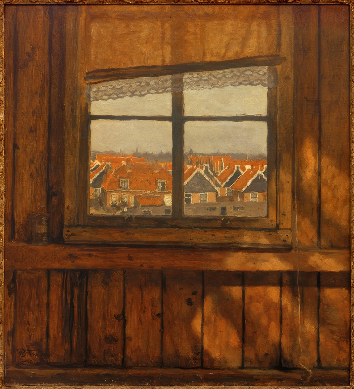 Okno ateliéru od Willem Bastiaan Tholen