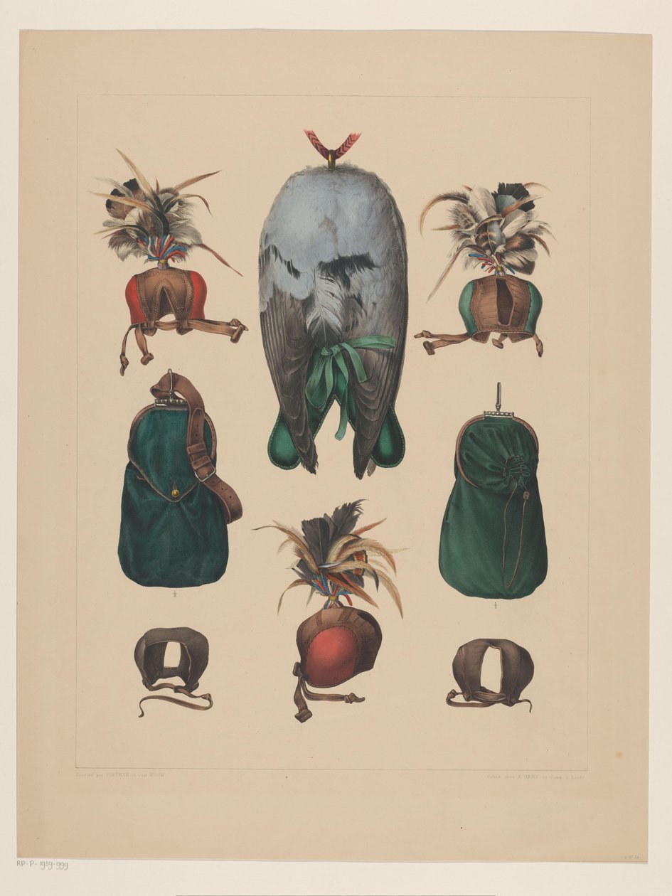 Atributy sokolnictví od Willem Bastiaan van Wouw (possibly)