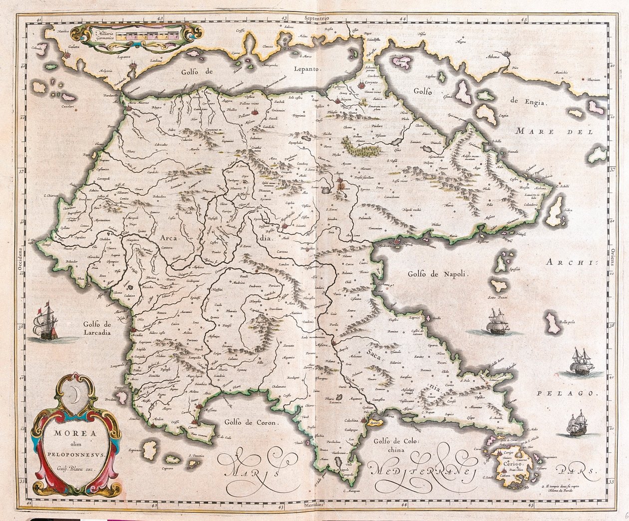 Řecko, Peloponés, in 