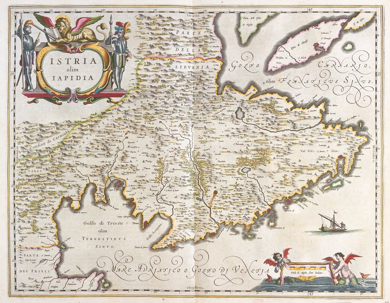 Istrie, in 