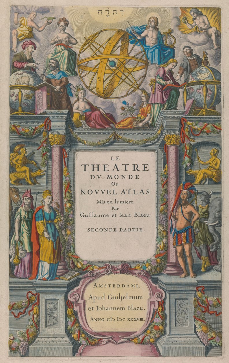 Le Theatre du Monde od Willem Blaeu