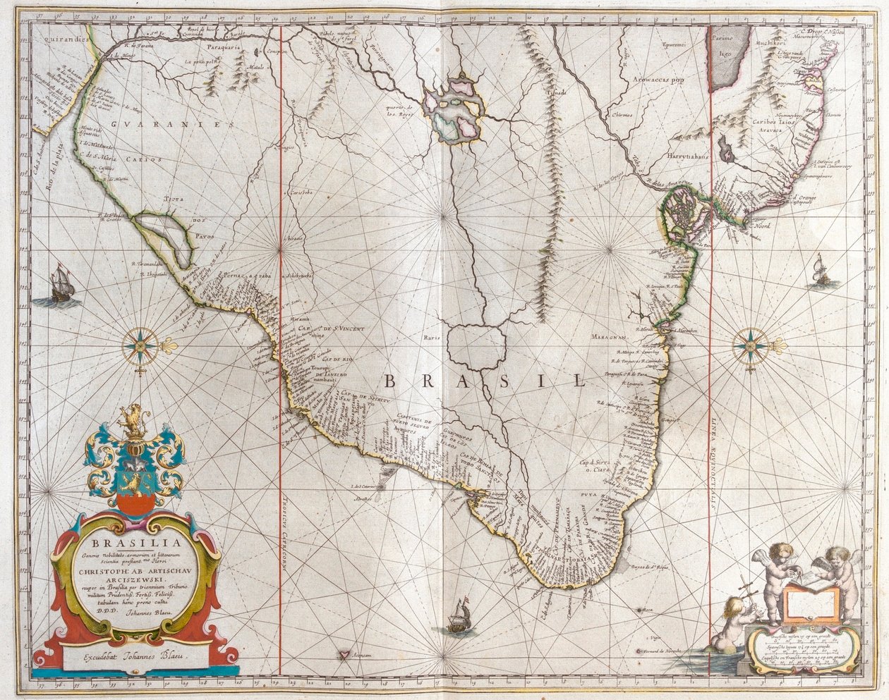Paraguay, Bolívie, Brazílie, in 