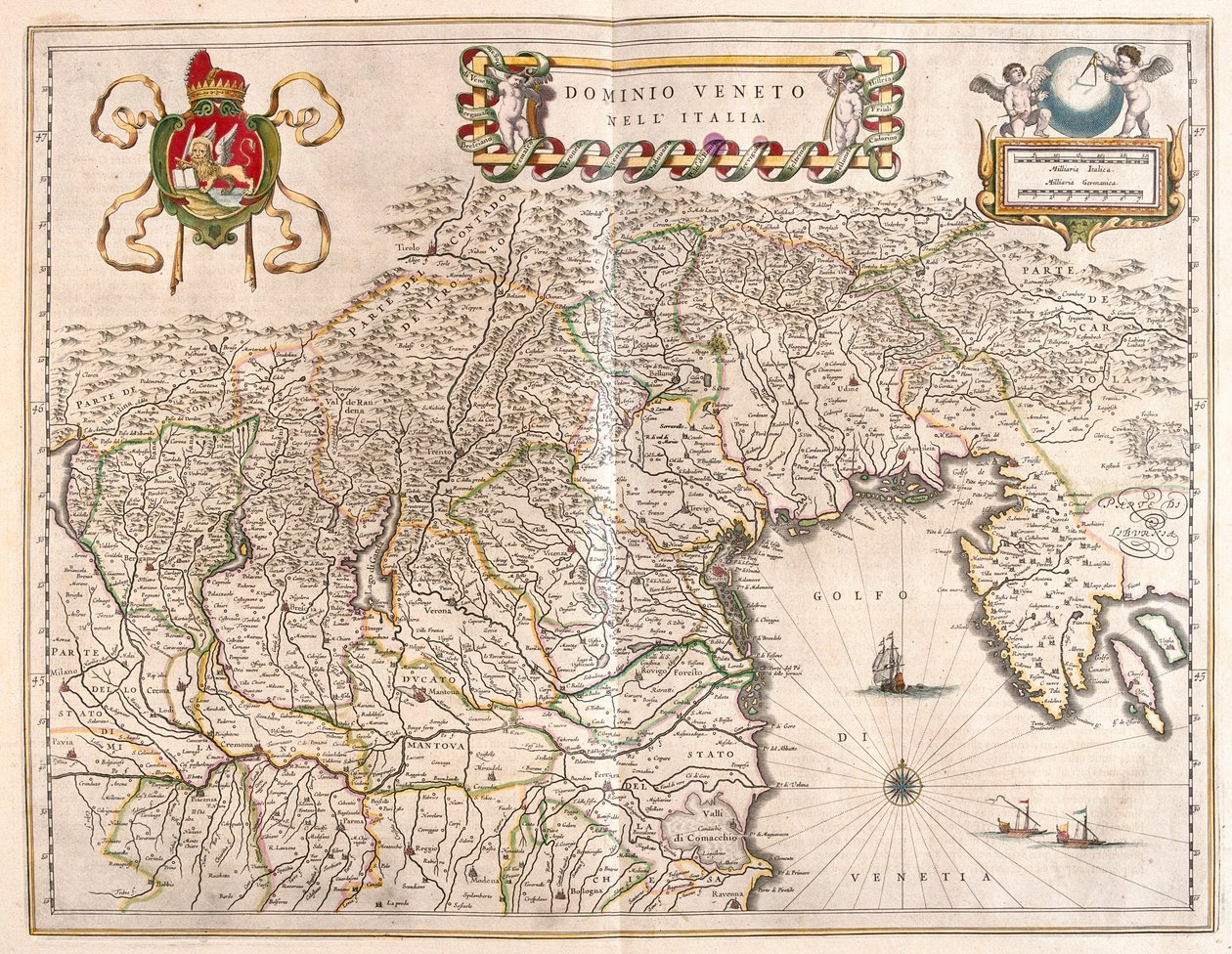 Terriory of Veneto and Terviso, Italy, in 