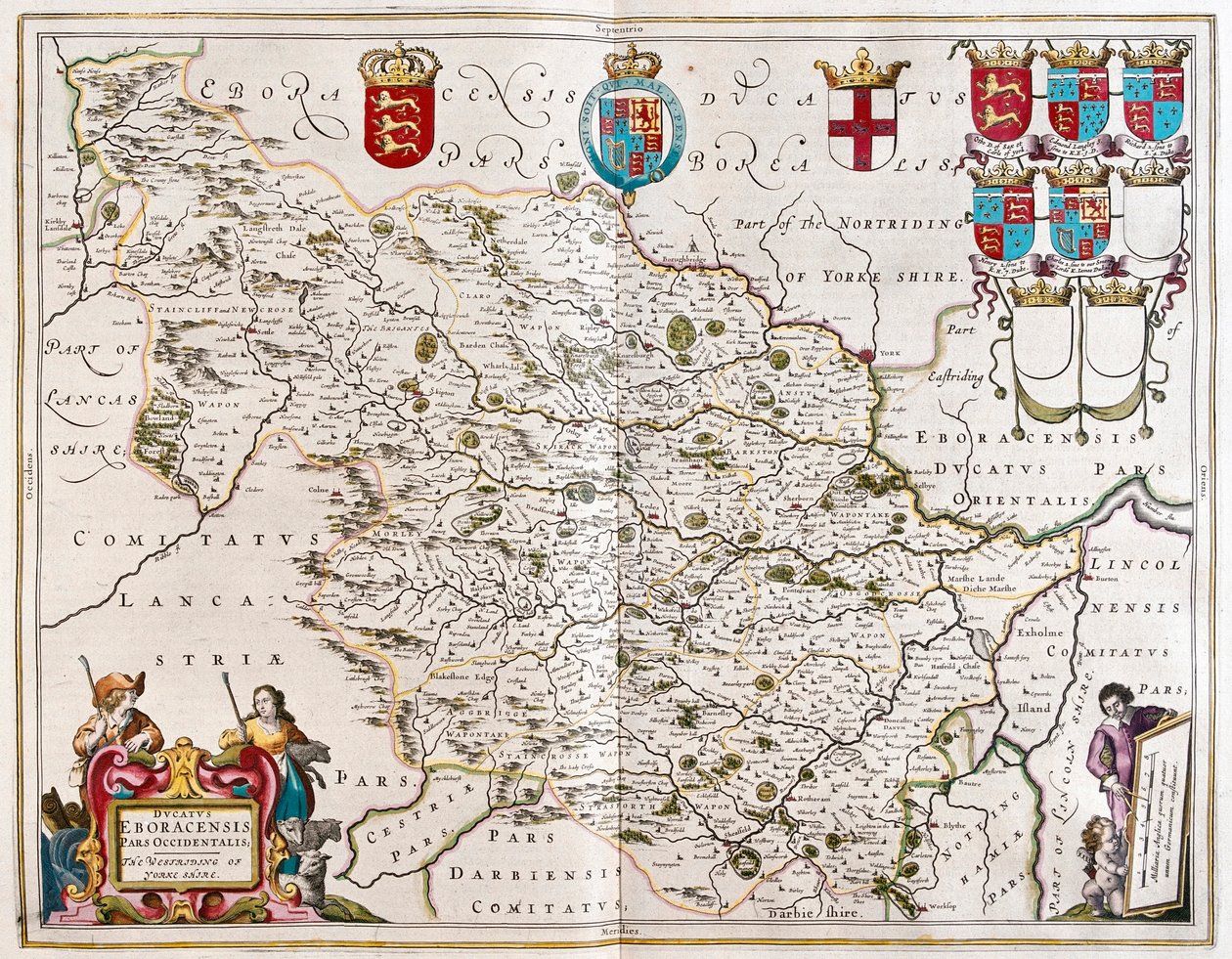West riding of Yorkshire, in 