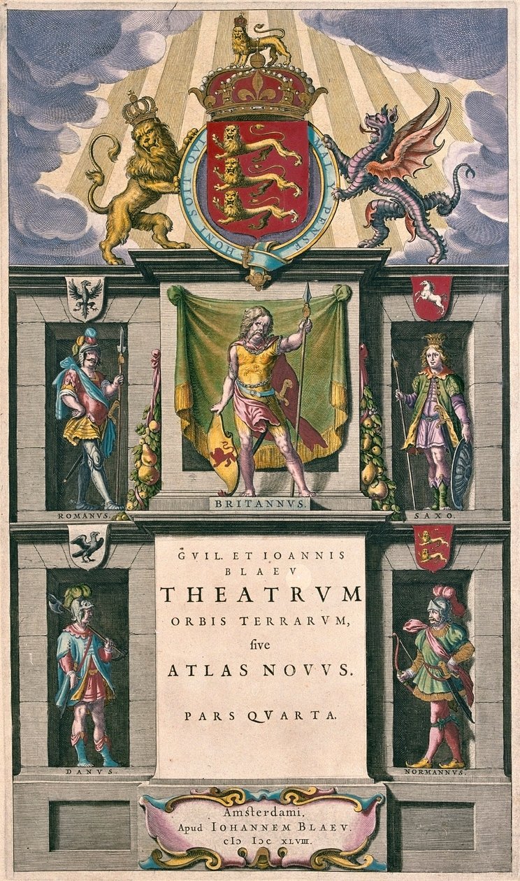 v "Theatrum Orbis Terrarum, sive Atlas Novus" Willema Blaeua, Amsterdam od Willem Blaeu