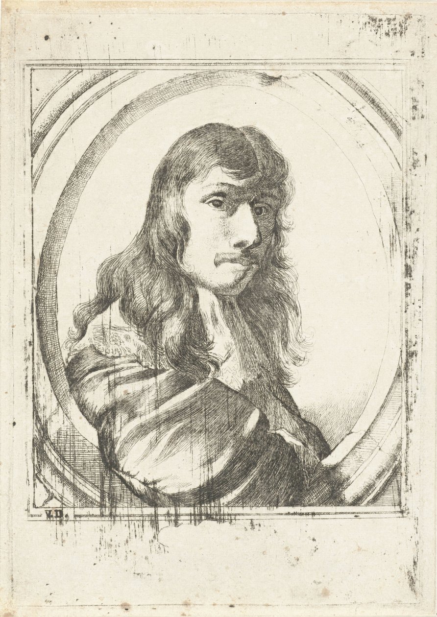 Autoportrét Nicolaese van Helta Stockadeho od Willem Cornelis van Dijk