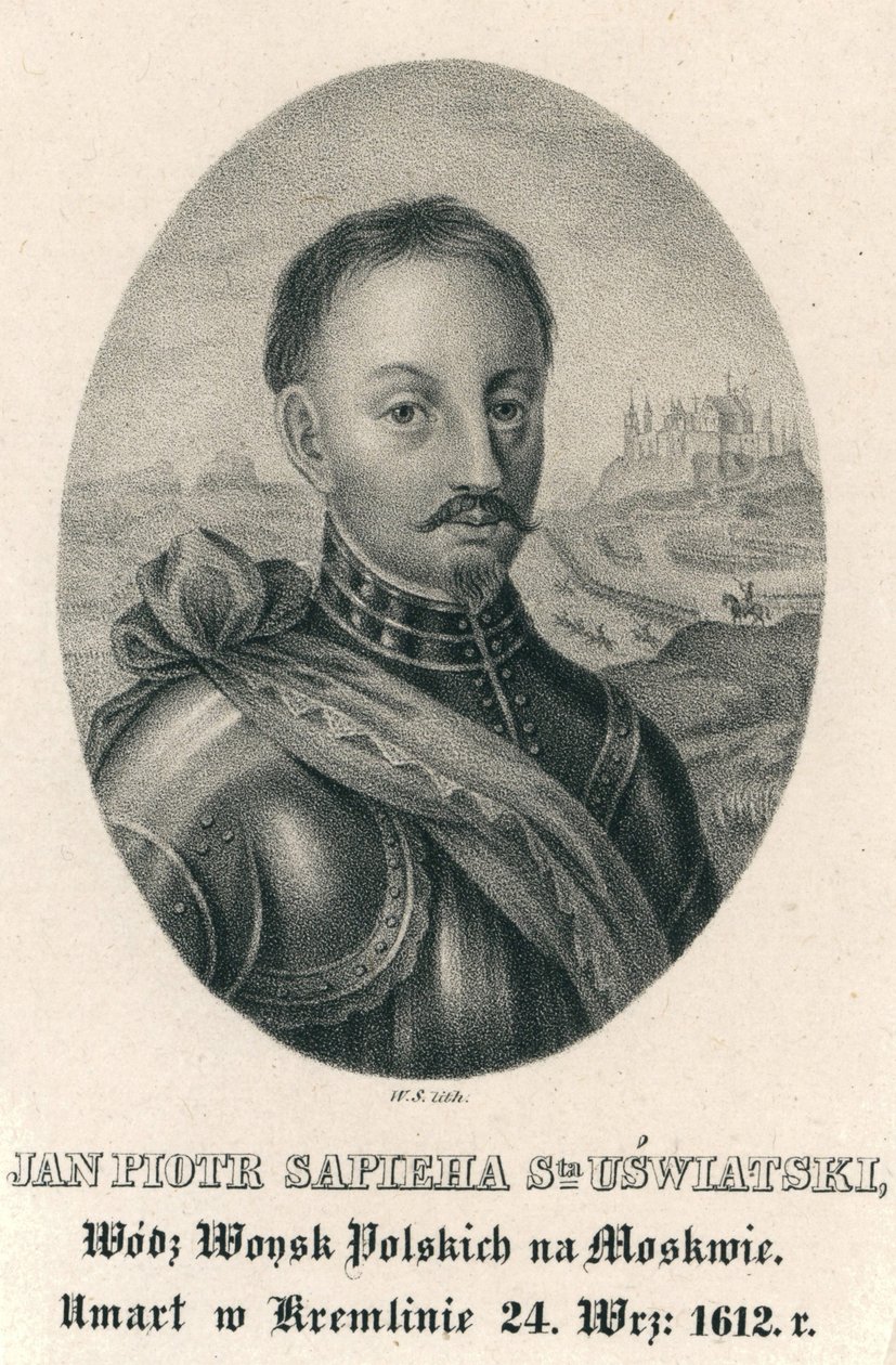 Jan Piotr Sapieha 1569-1611. od Willem Hondius