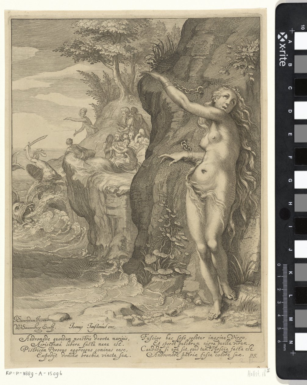 Perseus v Andromedě od Willem Isaacsz. van Swanenburg