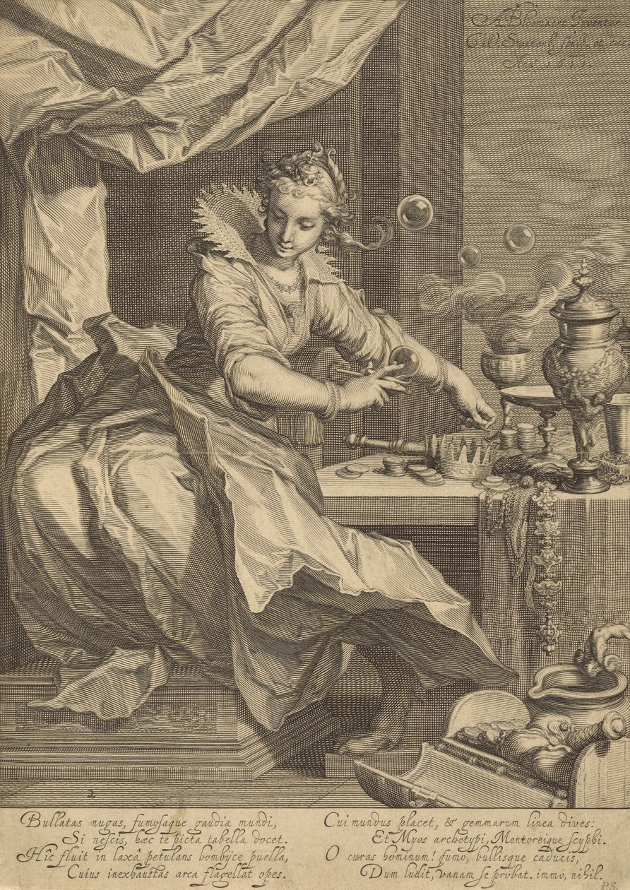 Vanitas od Willem Isaacsz van Swanenburg