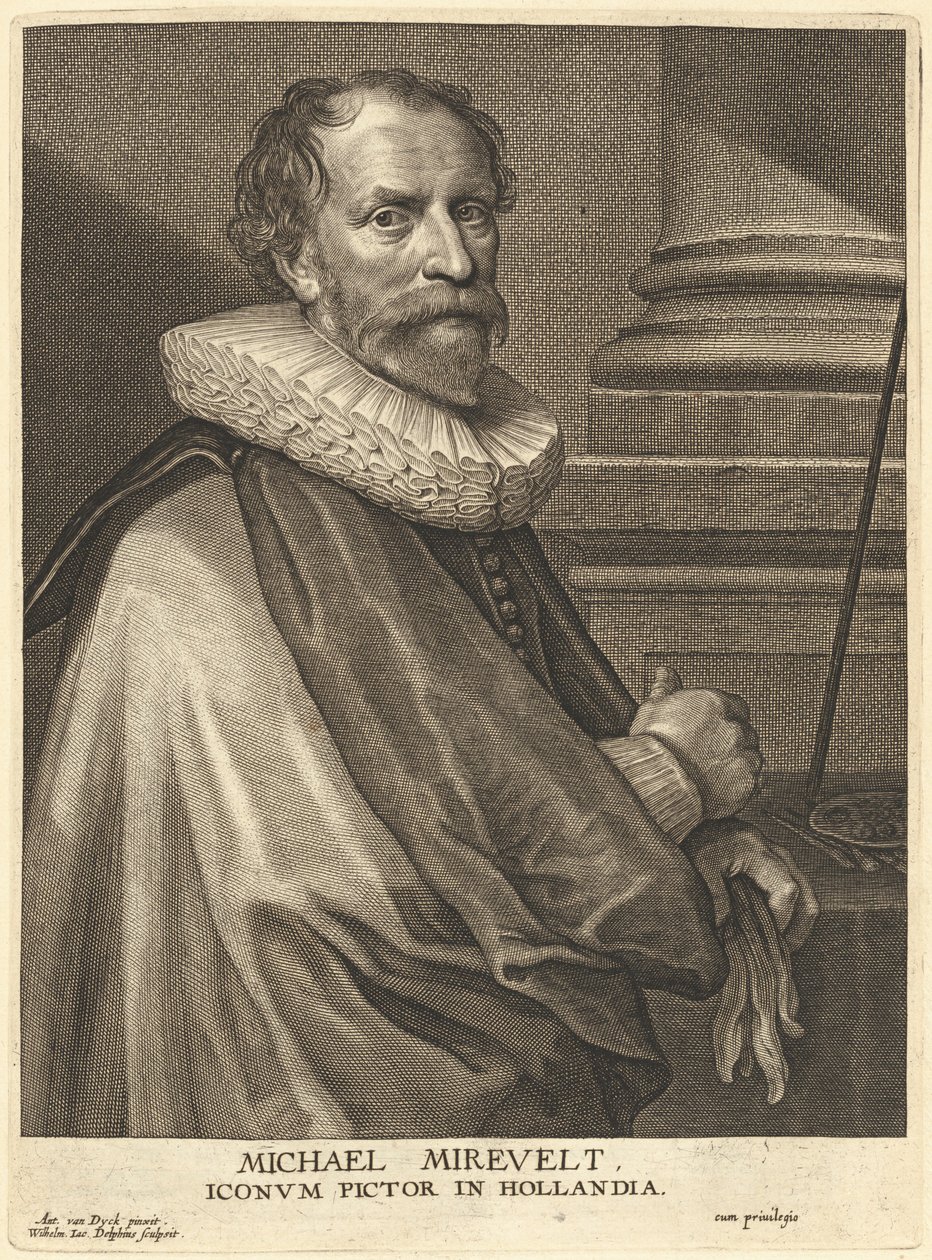 Michel Miereveld od Willem Jacobsz Delff after Sir Anthony van Dyck