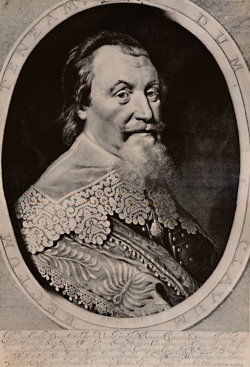Axel Oxenstierna, hrabě ze Sodermore, švédský státník, 17. století 1894 od Willem Jacobzoon Delff