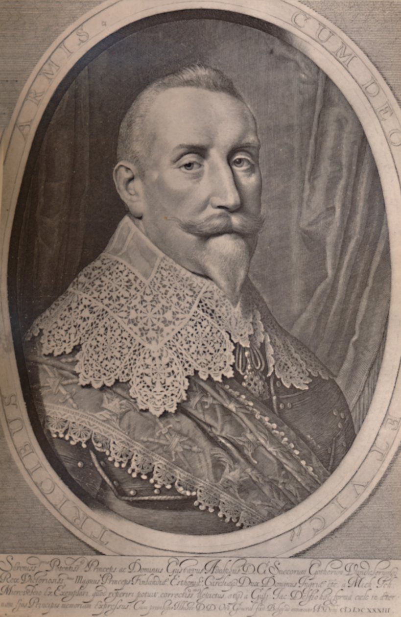 Gustavus Adolphus, král Švédska, 17. století 1894 od Willem Jacobzoon Delff