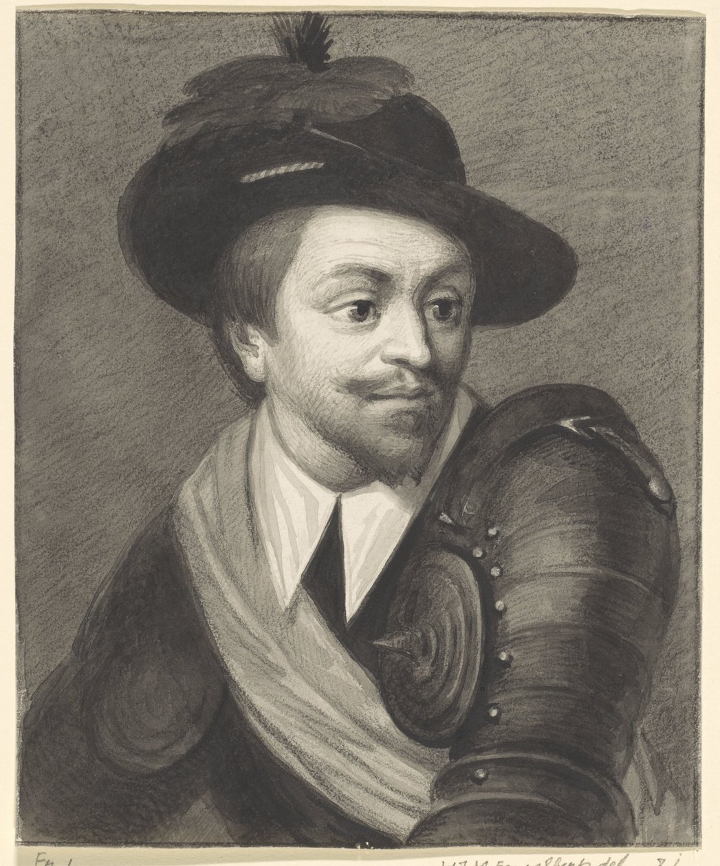 Portrét Adolfa, hraběte z Nassau od Willem Jodocus Mattheus Engelberts