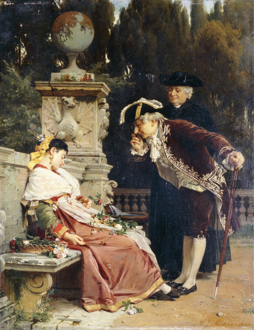 Spící kráska; Spící kráska, od Willem Johannes Martens