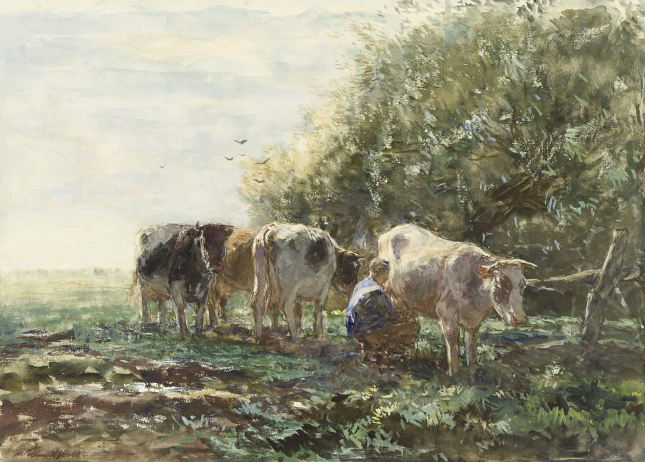Dojící pero od Willem Maris