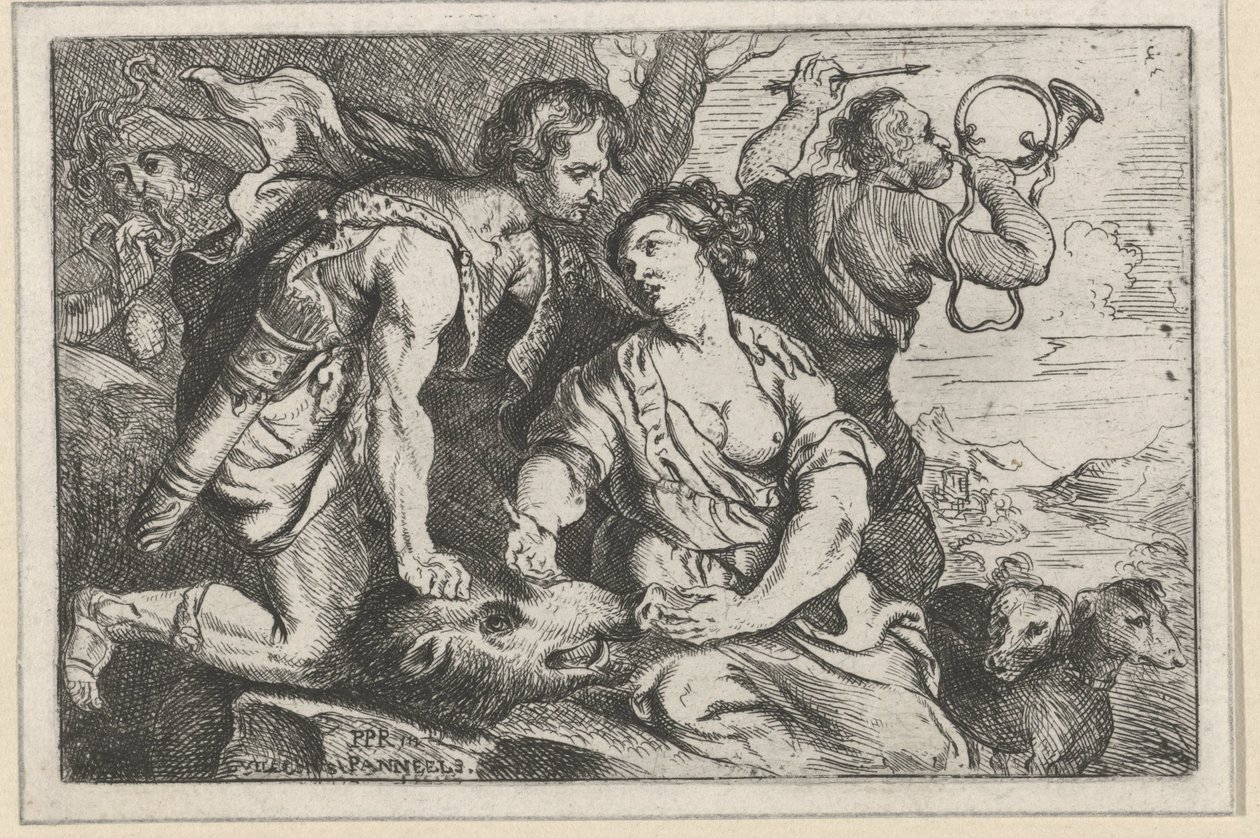 Meleager ve městě Atalanta od Willem Panneels
