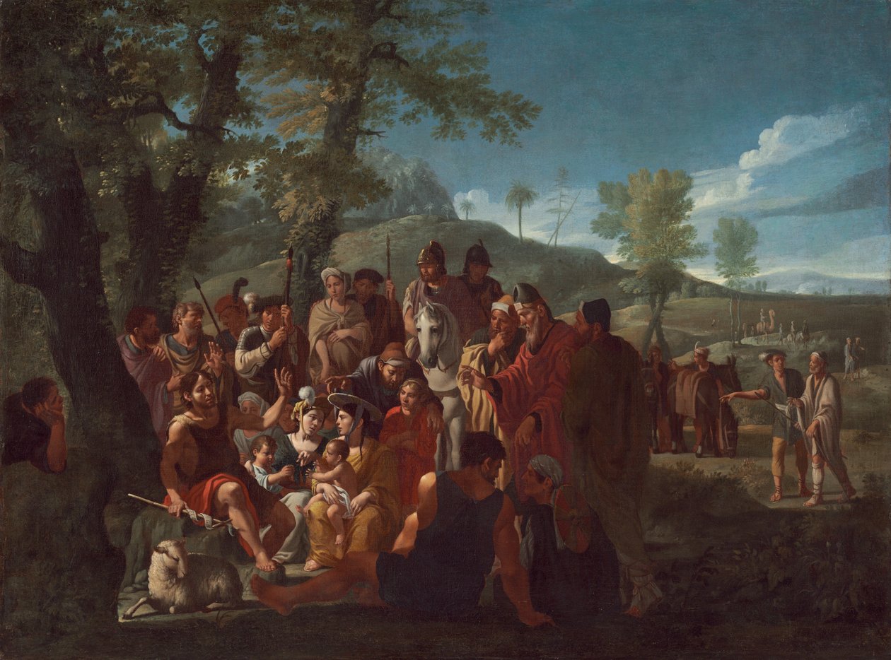 Kázání svatého Jana Křtitele, c. 1665. od Willem Reuter