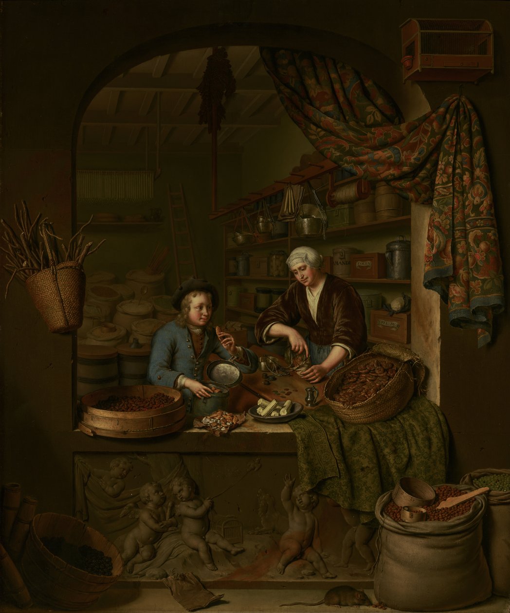 Koloniál od Willem Van Mieris