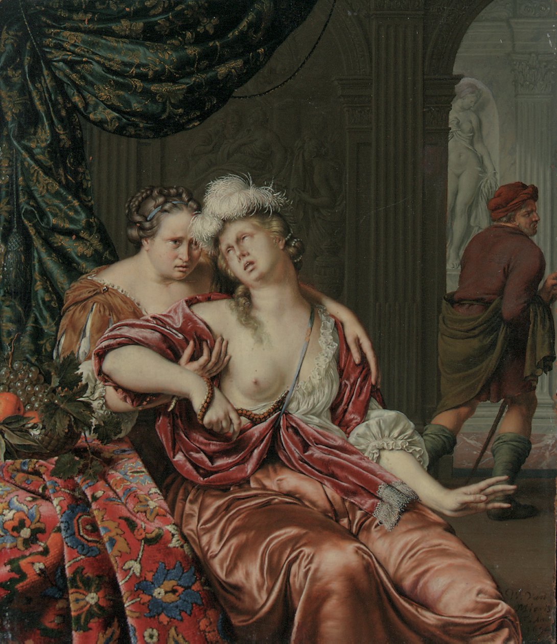 Smrt Kleopatry, 1694 od Willem Van Mieris