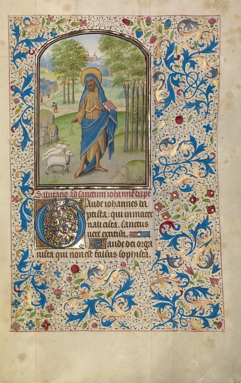Johannes der Täufer od Willem Vrelant