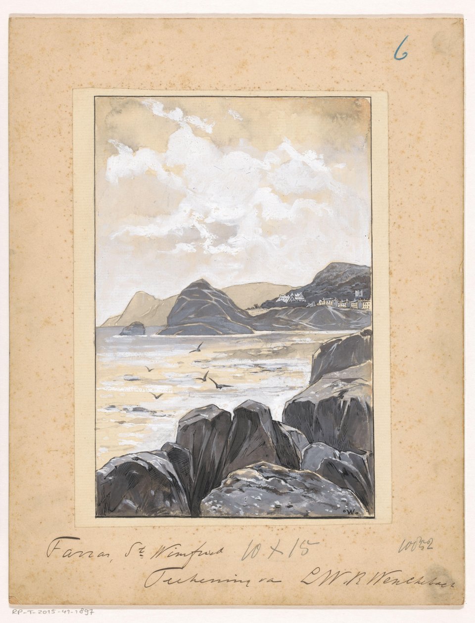 Rocky Bay od Ludwig Willem Reymert Wenckebach