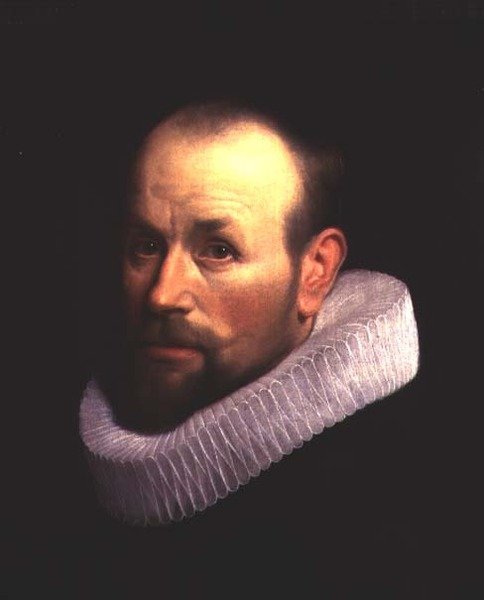 Portrét muže v rukávu od Willem Willemsz. van der Vliet