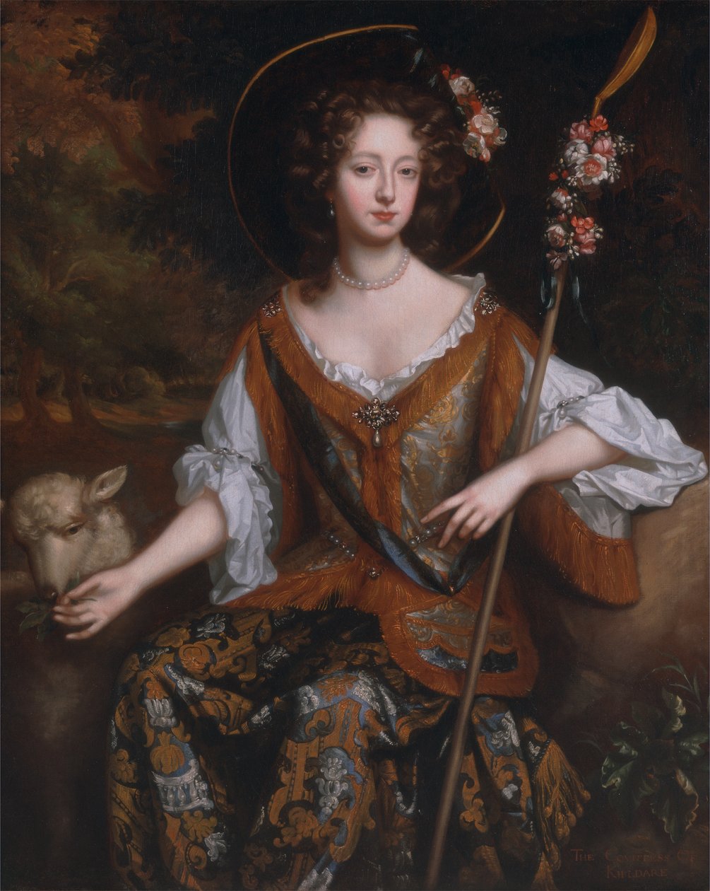Elizabeth Jones, hraběnka z Kildare od Willem Wissing